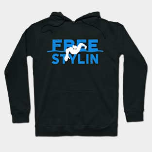 Freestyling Swim Guy Hoodie